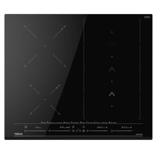 Teka IZS 66800 MST BK Beépíthető Indukciós főzőlap (112500028) Keret nélküli, 7200 W, Érintőszenzoros, Gyerekzár, Booster funkció