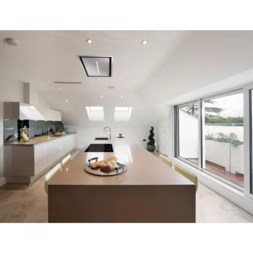 Cata ISLA BENNU SLIM 900 X Mennyezetbe építhető páraelszívó LED világítás 1 db motor,950 m3/h,50-67 dB,86 cm széles,B
