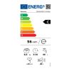 Electrolux EW6SN406BXI Elöltöltős mosógép C,6 kg,Keskeny mélység,1000 ford/perc,76 dB,Inverter motorral,Gőzfunkcióval