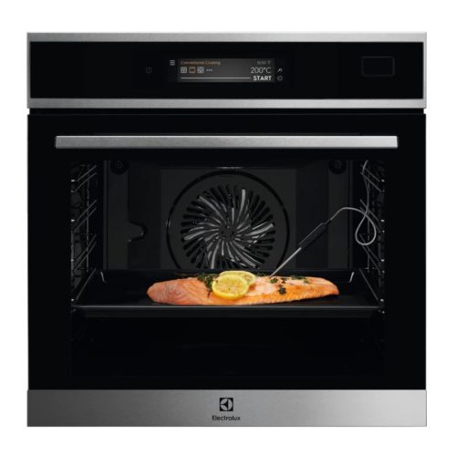 Electrolux EOC9P31WX Beépíthető Sütő gőzfunkcióval,71 L,Teleszkópos sütősín,Pirolitikus