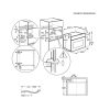 Electrolux EVM8E08X Beépíthető Sütő és Mikrohullámú Sütő,42 L,Teleszkópos sütősín nélkül,Könnyen tisztítható