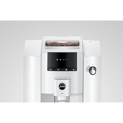 Jura E4 Piano White Őrlőműves automata Kávéfőző