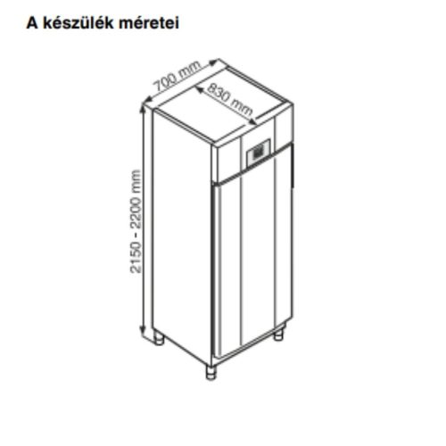 Liebherr BGPv 8420 Sütőipari,cukrászati fagyasztószekrény
