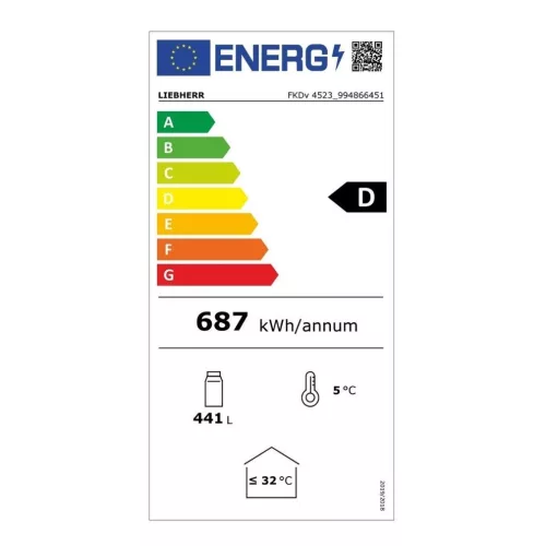 Liebherr FKDv 4523 ipari italhűtő