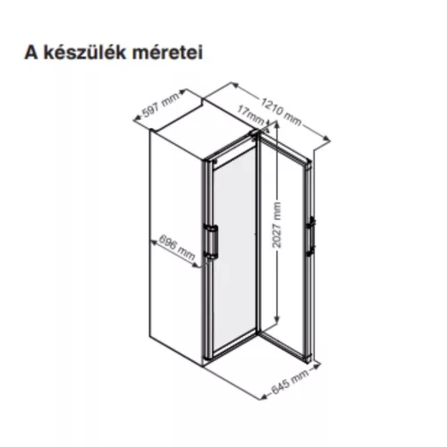 Liebherr FKDv 4523 ipari italhűtő