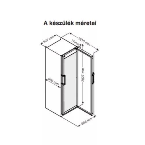 Liebherr FKDv 4503 ipari italhűtő