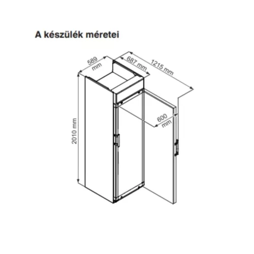 Liebherr FKDv 4203 ipari italhűtő