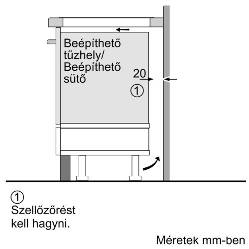 Bosch PUE64KBB5E Beépíthető Indukciós főzőlap Fém keretes,4600 W,Érintőszenzoros,Gyerekzár,1 fázisra köthető