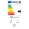 Electrolux ENS8TE19S Beépíthető Alulfagyasztós hűtőszekrény, bútorlap nélkül E Energiaosztály, Hűtő: 213.8L, Fagyasztó: 62.4L, Nofrost, Zajszint: 35 dB, Szél: 54 cm, Mag: 188.4 cm, Mély: 55 cm, Digitális kijelzővel