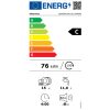 Electrolux EEM69410W Beépíthető mosogatógép, bútorlap nélkül 15 teríték, 11 L fogyasztás, 8 program,  42 dB zajszint, C energia, Felső evőeszköztartó , 60 cm, Digit. kijelző, Automata ajtónyitással