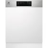 Electrolux EES47310IX Beépíthető mosogatógép, 14 teríték,9.9 L,8 prog.,44 dB,D,Alsó evőeszk.,60 cm,Digit.kijelző,Autom.ajtónyit.