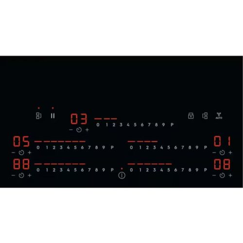 Electrolux EIV84550 Beépíthető Indukciós főzőlap Keret nélküli,7350 W,Érintőszenzoros,Gyerekzár,