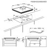 Electrolux LIB60420CK Beépíthető Indukciós főzőlap Keret nélküli, 7200 W, Érintőszenzoros, Gyerekzár, Booster funkció