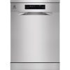 Electrolux ESM48400SX Szabadonálló mosogatógép 14 teríték, 10.5 L fogyasztás, 8 program,  44 dB zajszint, C energia, Felső evőeszköztartó , 60 cm, Digit. kijelző, Automata ajtónyitással