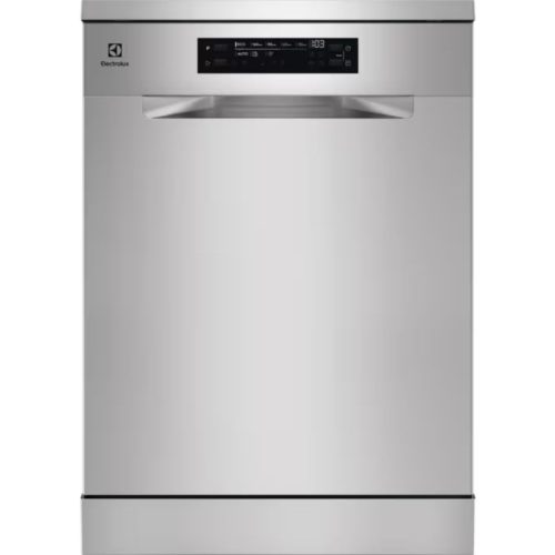 Electrolux ESM48400SX Szabadonálló mosogatógép 14 teríték, 10.5 L fogyasztás, 8 program,  44 dB zajszint, C energia, Felső evőeszköztartó , 60 cm, Digit. kijelző, Automata ajtónyitással