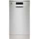 Electrolux ESG43310SX Szabadonálló mosogatógép 10 teríték, 9.9 L fogyasztás, 8 program,  45 dB zajszint, D energia, Felső evőeszköztartó , 45 cm, Digit. kijelző, Automata ajtónyitással