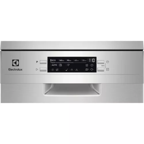 Electrolux ESG43310SX Szabadonálló mosogatógép 10 teríték,9.9 L,8 prog.,45 dB,D,Felső evőeszk.,45 cm,Digit.kijelző,Autom.ajtónyit.