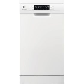   Electrolux ESG42310SW Szabadonálló mosogatógép 9 teríték,9.9 L,8 prog.,45 dB,D,Alsó evőeszk.,45 cm,Digit.kijelző,Autom.ajtónyit.
