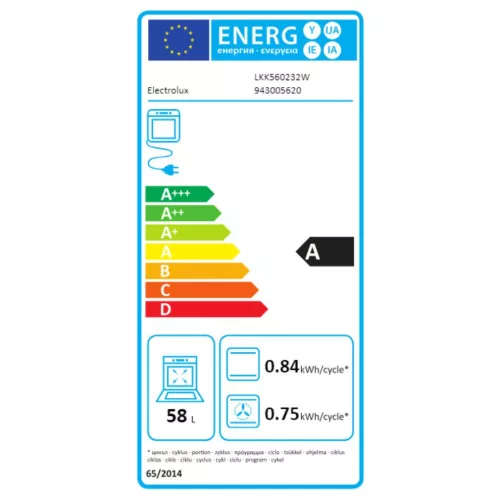 Electrolux LKK560232W Kombinált tűzhely