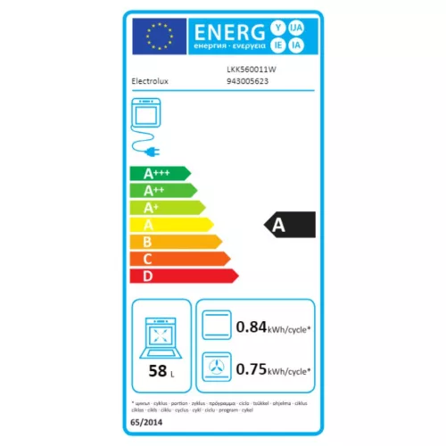 Electrolux LKK560011W Kombinált tűzhely