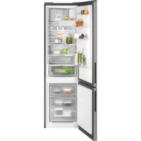   Electrolux LNT8MC36X Alulfagyasztós hűtőszekrény C Energiaosztály, Hűtő: 260L, Fagyasztó: 103L, Nofrost, Zajszint: 34 dB, Szél: 59.5 cm, Mag: 202 cm, Mély: 66.4 cm, Digitális kijelző nélkül