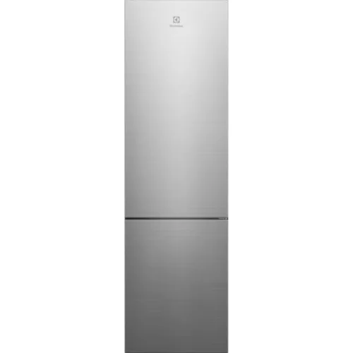 Electrolux LNT8MC36X Alulfagyasztós hűtőszekrény C Energiaosztály, Hűtő: 260L, Fagyasztó: 103L, Nofrost, Zajszint: 34 dB, Szél: 59.5 cm, Mag: 202 cm, Mély: 66.4 cm, Digitális kijelző nélkül