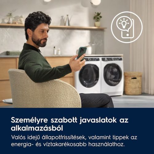 Electrolux EW8F3494EQ Elöltöltős mosógép A,9 kg,Normál mélység,1400 ford/perc,72 dB,Inverter motorral,Gőzfunkcióval