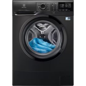   Electrolux EW6SM406BXE Elöltöltős mosógép B,6 kg,Keskeny mélység,951 ford/perc,72 dB,Inverter motorral,Gőzfunkcióval