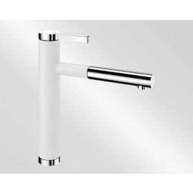   Blanco LINEE-S Silgránit-K Fehér színű-K Gránit - króm csaptelep (518441)