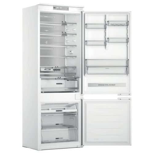Whirlpool WH SP70 T232 P Beépíthető Alulfagyasztós hűtőszekrény, D,295L/99L,Nofrost,32 dB,Szél: 69 cm,Mag: 193.5 cm,Mély: 55.1 cm
