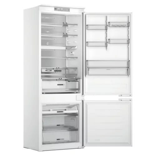 Whirlpool WH SP70 T241 P Beépíthető Alulfagyasztós hűtőszekrény, E,295L/99L,Nofrost,32 dB,Szél: 70 cm,Mag: 193.5 cm,Mély: 55.1 cm