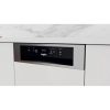 Whirlpool WSBC 3M27 X Beépíthető mosogatógép, bútorlap nélkül 10 teríték, 9 L fogyasztás, 6 program,  47 dB zajszint, E energia, Alsó kosár, 45 cm, Digit. kijelző, Automatikus ajtó