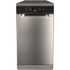 Whirlpool WSFC 3M27 X Szabadonálló mosogatógép 9 L,6 prog.,47 dB,E,Alsó evőeszk.,45 cm,Digit.kijelző,Autom.ajtónyit.nélkül