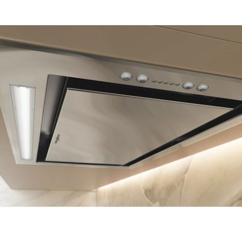 Whirlpool WCT3 63F LTX Aláépíthető páraelszívó Aláépíthető páraelszívó LED világítás 1 db motor,630 m3/h,49-65 dB,51.4 cm széles,B