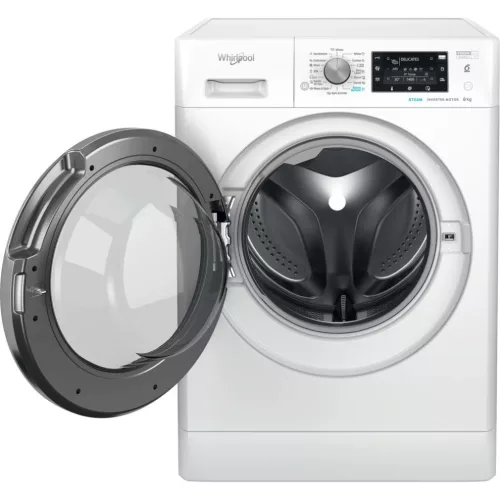 Whirlpool FFD 8489 BCV EE Elöltöltős gőzfunkciós mosógép A,8 kg,Normál mélység,1351 ford/perc,78 dB Inverter motorral,Gőzfunkcióval