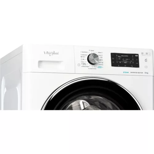 Whirlpool FFD 8489 BCV EE Elöltöltős gőzfunkciós mosógép A,8 kg,Normál mélység,1351 ford/perc,78 dB Inverter motorral,Gőzfunkcióval