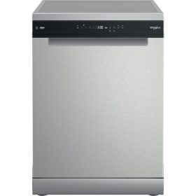   Whirlpool W7F HP33 X Szabadonálló mosogatógép 15 teríték,9.5 L,10 prog.,43 dB,D,Felső evőeszk.,60 cm,Digit.kijelző,Autom.ajtónyit.