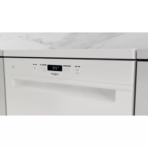 Whirlpool W2F HD624 Szabadonálló mosogatógép 14 teríték,9.5 L,9 prog.,44 dB,E,Alsó evőeszk.,60 cm,Digit.kijelző,Autom.ajtónyit.