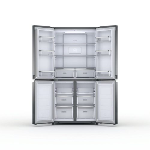 Whirlpool WQ9 B3L EF 4 ajtós hűtőszekrény fagyasztóval D,388L/206L,Nofrost,37 dB,Szél: 90.9 cm,Mag: 187.4 cm,Mély: 69.8 cm