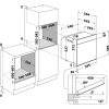 Whirlpool AKZ9 6290 NB Beépíthető Sütő 16 funkcióval,73 L,Teleszkópos sütősín nélkül,Pirolitikus