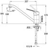 Teka MTP 913-CA Gránit csaptelep (46913020CN)