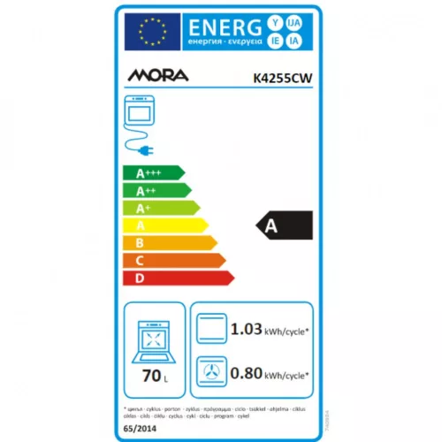 Mora K4255CW Kombinált tűzhely