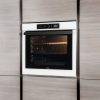 Whirlpool AKZM 8480 WH Beépíthető Sütő 12 funkcióval, Digit. Kijelzővel, 73 L, Teleszkópos sütősín, Öntisztító funkció: Pirolitikus