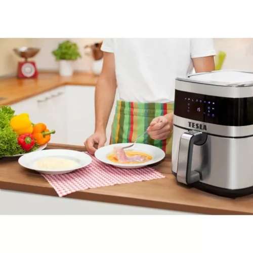 Tesla Aircook Q60 XL Meleglevegős sütő
