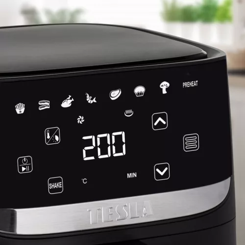 Tesla Aircook Q55 XL Meleglevegős sütő (fekete)
