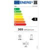 TESLA RF5100FMB, Side-by-side, hűtőszekrény E Energiaosztály, Hűtő: 341L, Fagyasztó: 170L, Nofrost, Zajszint: 40 dB, Szél: 83.5 cm, Mag: 189.8 cm, Mély: 64.8 cm, Digitális kijelzővel