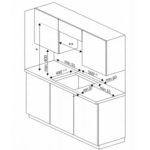 Beko HII64200FMT Beépíthető Indukciós főzőlap Keret nélküli,7200 W,Érintőszenzoros,Gyerekzár,