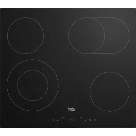   Beko HIC64403T Beépíthető Kerámia főzőlap Keret nélküli,6900 W,Érintőszenzoros,Gyerekzár,nélkül