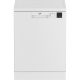 Beko DVN05320W Szabadonálló mosogatógép, 13 teríték,12.9 L,5 prog.,49 dB,E,Alsó evőeszk.,60 cm,Digit.kijelző, Autom.ajtónyit.nélkül