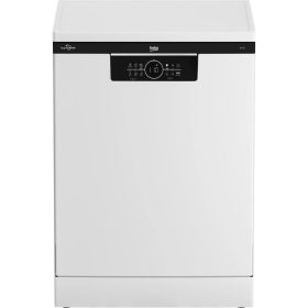   Beko BDFN26530W Szabadonálló mosogatógép, 15 teríték,9.9 L,6 prog.,44 dB,D,Felső evőeszk.,60 cm,Digit.kijelző, Autom.ajtónyit